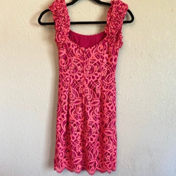 Lilly Pulitzer Dresses & Skirts - Lilly Polizter - Pink Patterned Dress